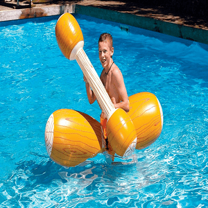 Super Fun Log Flume Jousting Swimming Pool Game Set By Swimline