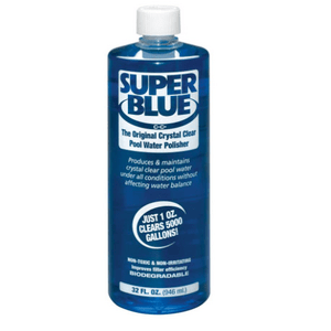 Robarb Super Blue Clarifier 1-Quart Crystal Clear Pool Water Polisher