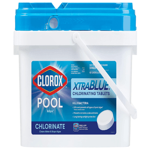 Clorox Pool & Spa XtraBlue 3-Inch Chlorinating Tablets 25 lbs