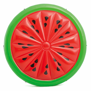 Relaxing Watermelon Island Inflatable Swimming Pool Float 72 Inches