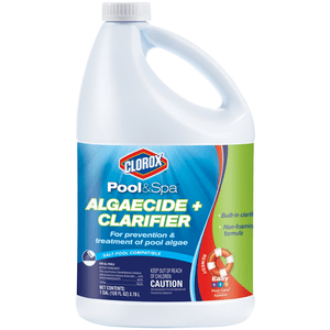 Clorox Pool & Spa Algaecide And Clarifier Part Number 42128CLX