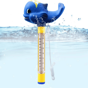 Blufree Floating Shark Pool Thermometer For Swimming Pools, Spas, Hot Tubs, And Jacuzzis