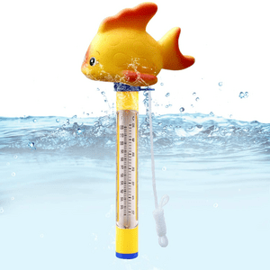 Blufree Floating Fish Pool Thermometer For Swimming Pools, Spas, Hot Tubs, And Jacuzzis