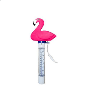 Floating Flamingo Pool Thermometer With String For Swimming Pools, Spas, And Hot Tubs